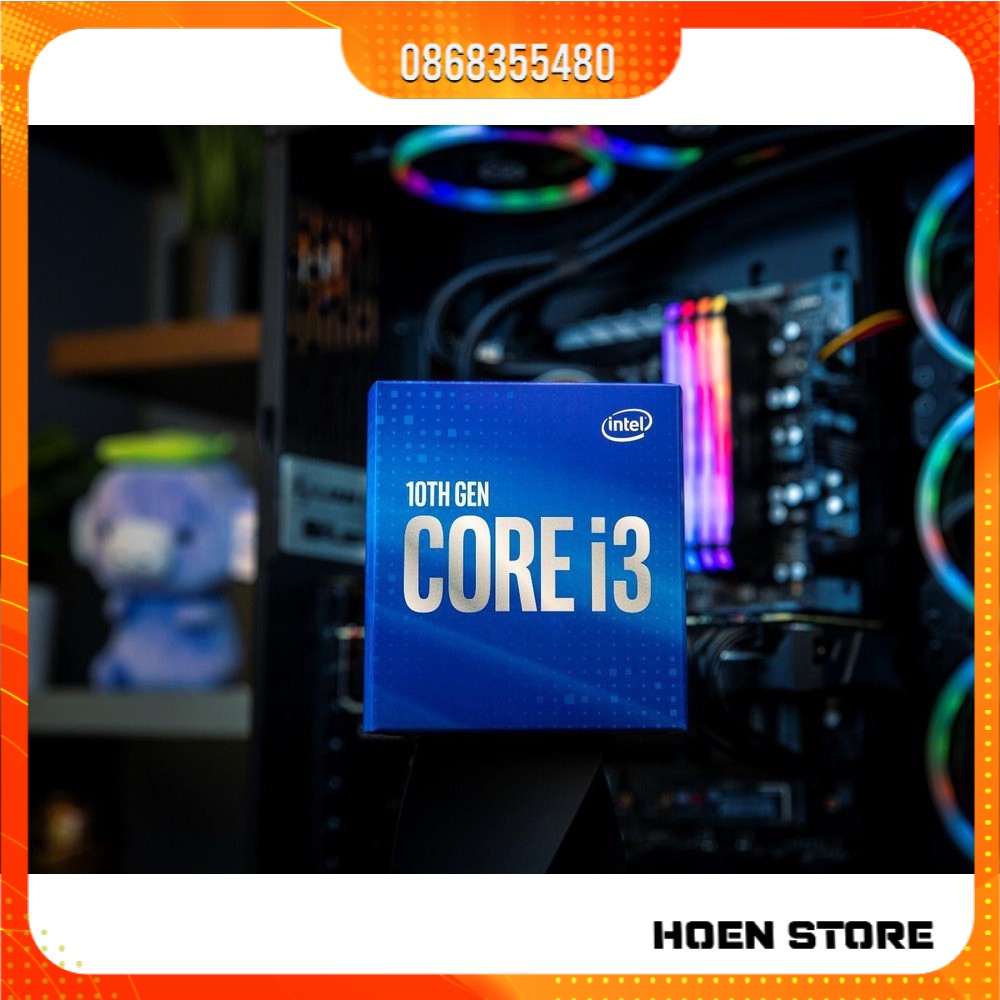 CPU Intel Core i3 10100F / 6MB / 4.3GHZ / 4 nhân 8 luồng