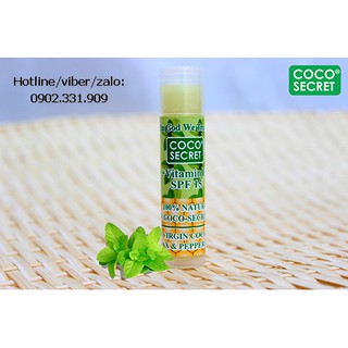 Son dưỡng môi dầu dừa sáp ong