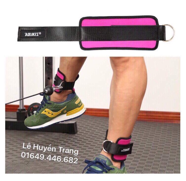 Quấn cổ chân tập mông đùi