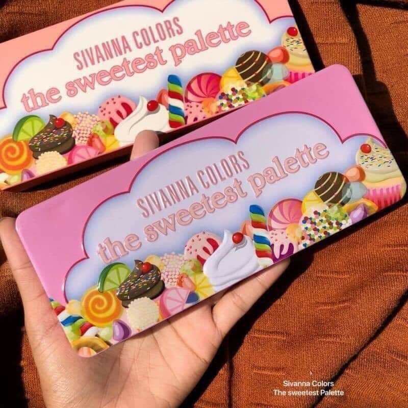 Phấn mắt Sivanna Colors Palette The Sweetest Palette