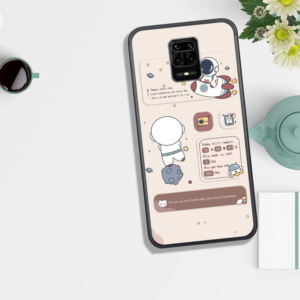 [ HOT BỎNG TAY] ỐP LƯNG XIAOMI NOTE 9/NOTE 9S  , IN HINH CHIBI PHI HÀNH GIA ĐÁNG YÊU, SIÊU CUTE.
