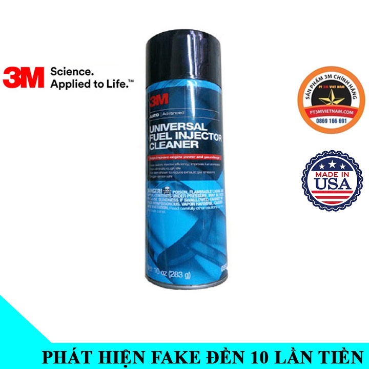 Dung dịch vệ sinh kim phun xăng 3M 08956 Universal Fuel Injector Cleaner