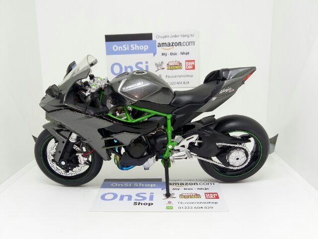 KAWASAKI NINJA H2 1/12 MÔ HÌNH XE AUTOMAXX JOYCITY ĐỘ SC