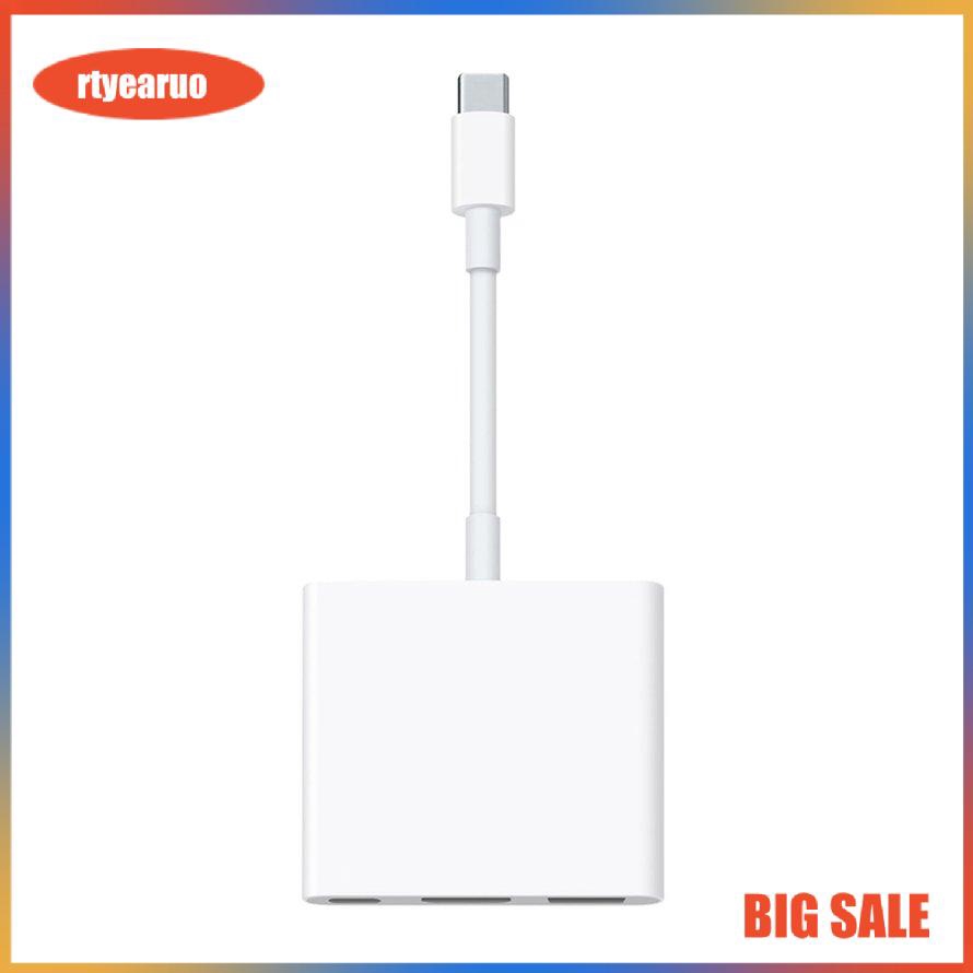 Adapter USB Type C chuyển đổi sang HDMI HUB RJ45 Thunderbolt 3 cho MacBook Dex