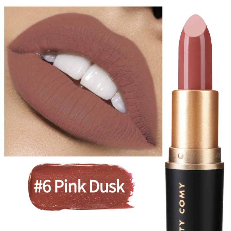 [Hàng mới về] Pretty Comy Son lì dưỡng ẩm kiểu dáng đẹp 6 màu lựa chọn | BigBuy360 - bigbuy360.vn