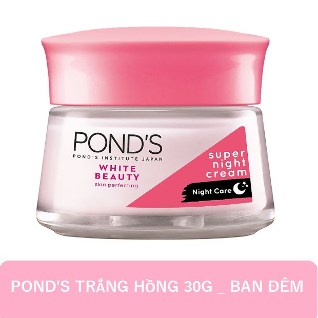 Kem Dưỡng Da Trắng Hồng Pond White Beauty 30g - Ban Đêm