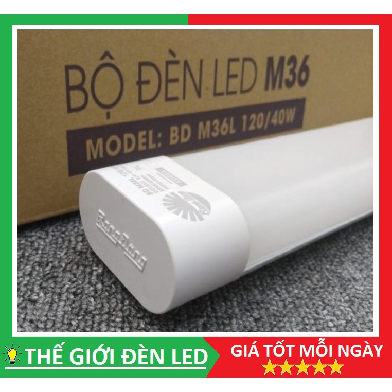 Đèn bán nguyệt led 1m2 M36 40w ánh sáng 6500K Rạng Đông