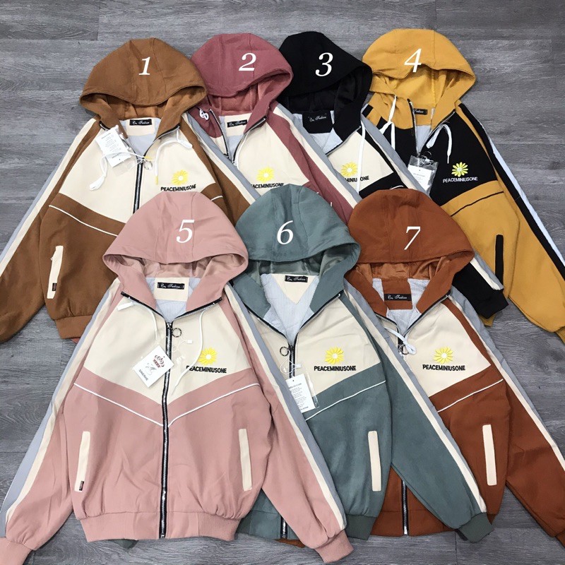 Áo khoác chống nắng thời trang mặc thu đông đều được có túi trong ( hình thật )