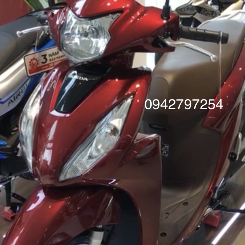 Sơn xe máy Honda Vision màu Đỏ Đô UR004-1K và UR004-2K Ultra Motorcycle Colors