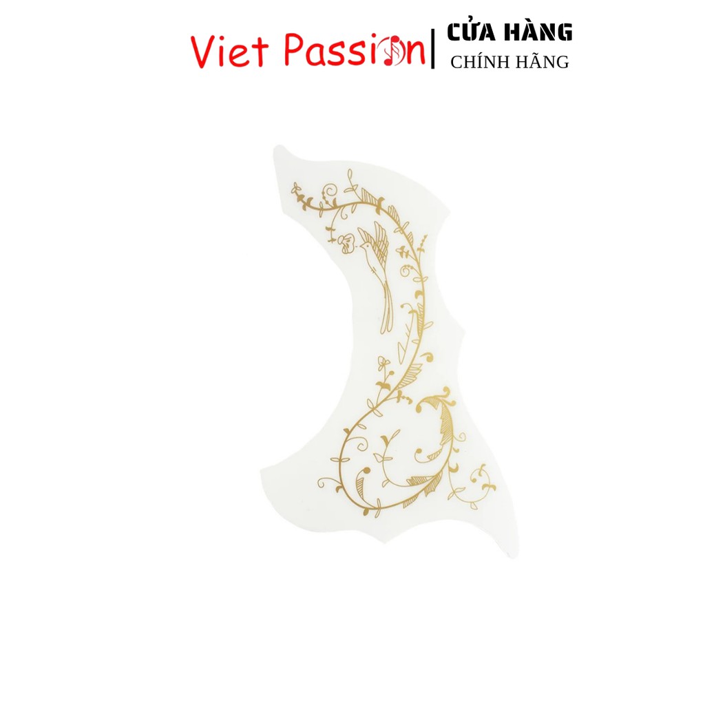 Miếng dán Cánh Chim Đen,Trắng và Hoa chống trầy xước cho đàn guitar acoustic, classic vietpassion