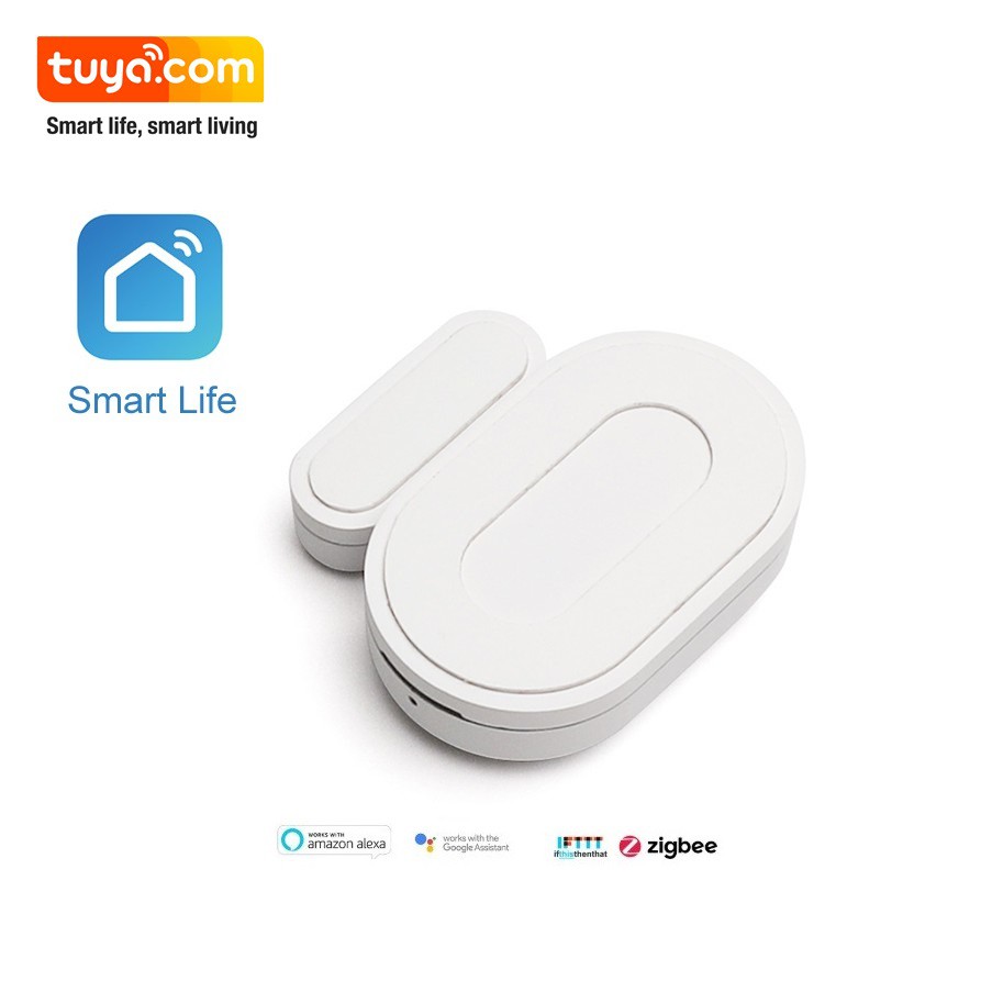 Cảm biến Mở cửa Zigbee Tuya Go / Smart Life - Có hỗ trợ Googhe Home, Alexa, IFTTT