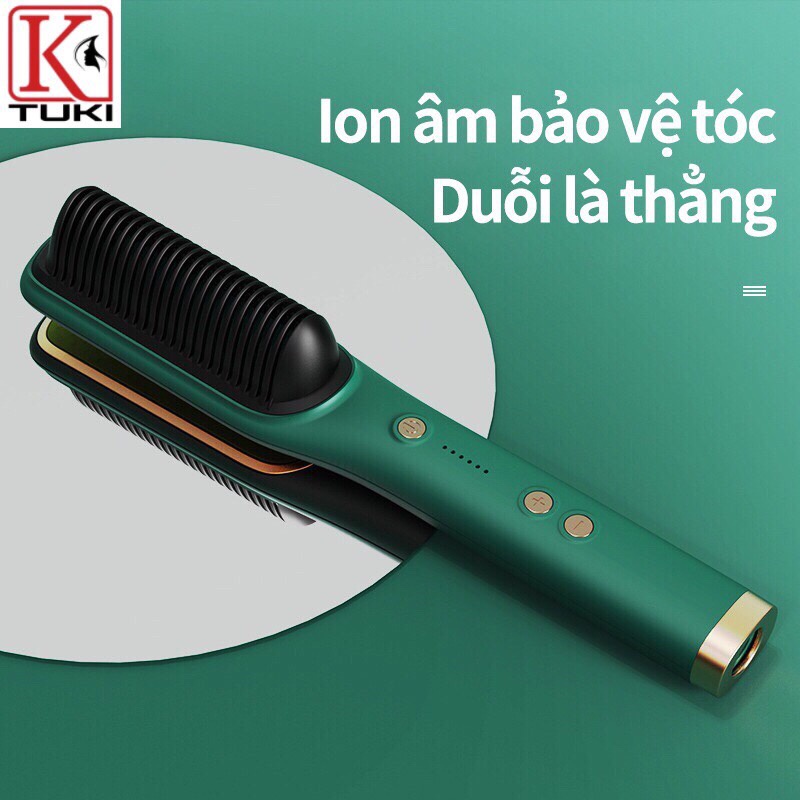 Lược điện chải tóc đa năng, 6 mức nhiệt