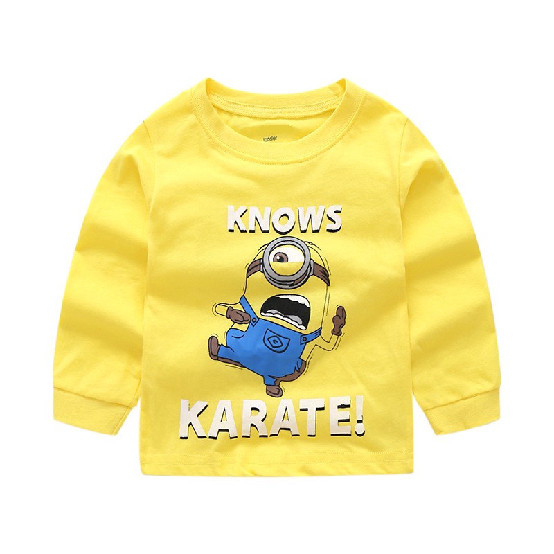 Bộ Đồ Ngủ Minion Cho Bé Trai