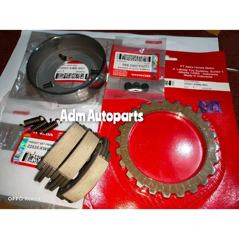 Kwb Túi Đựng Đôi KWB / KPH + Đôi KWB + Ly Hợp Papas KWB + Cao Su Đôi REVO 110 Old REVO