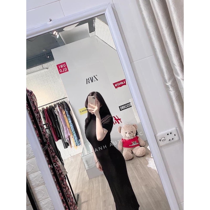 Váy body zara kèm ảnh thật