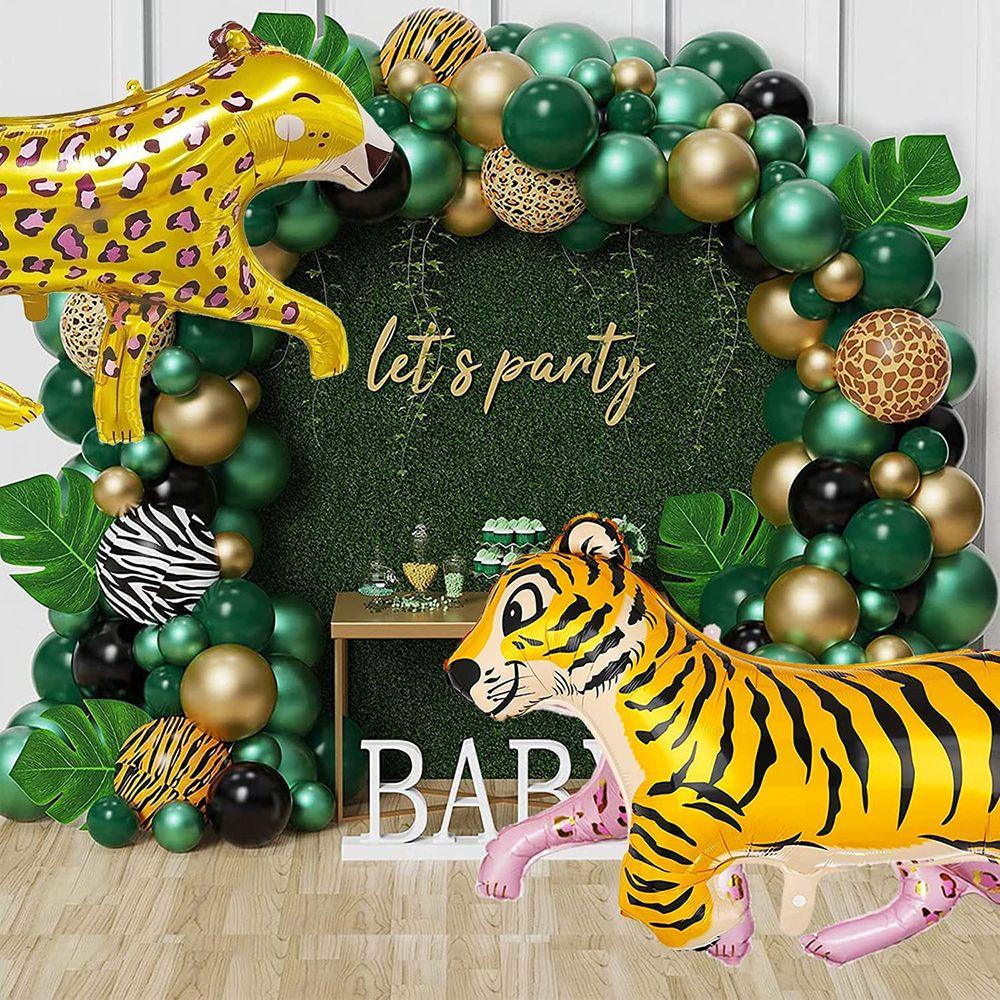 Set 10 Bong Bóng Lá Nhôm Hình Động Vật DIY