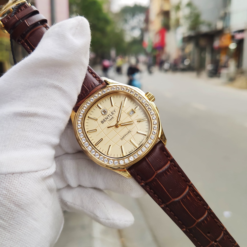 Đồng Hồ Nam Dây Kim Loại Demi Bentley Chính Hãng BL1869 BL1869-10 BL1869-10MWWB
