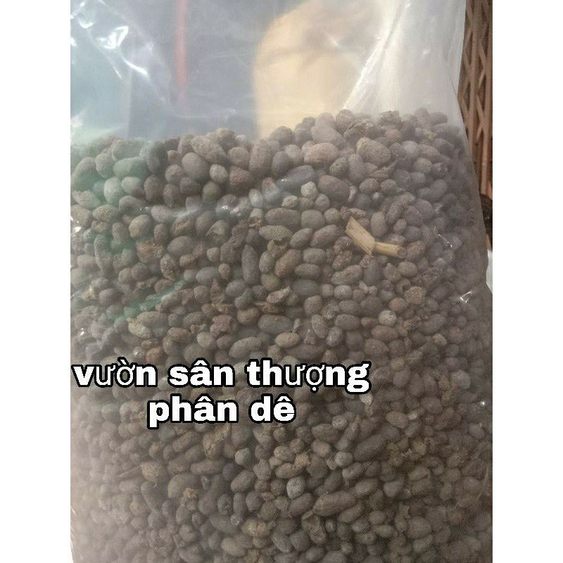 Phân Dê Hữu Cơ 1kg Đã Phơi Khô, Bón Lan, Rau, Củ, Quả, Hoa hồng, Dâu, Cung cấp DinH dưỡng, Cân bằng Ph Đất