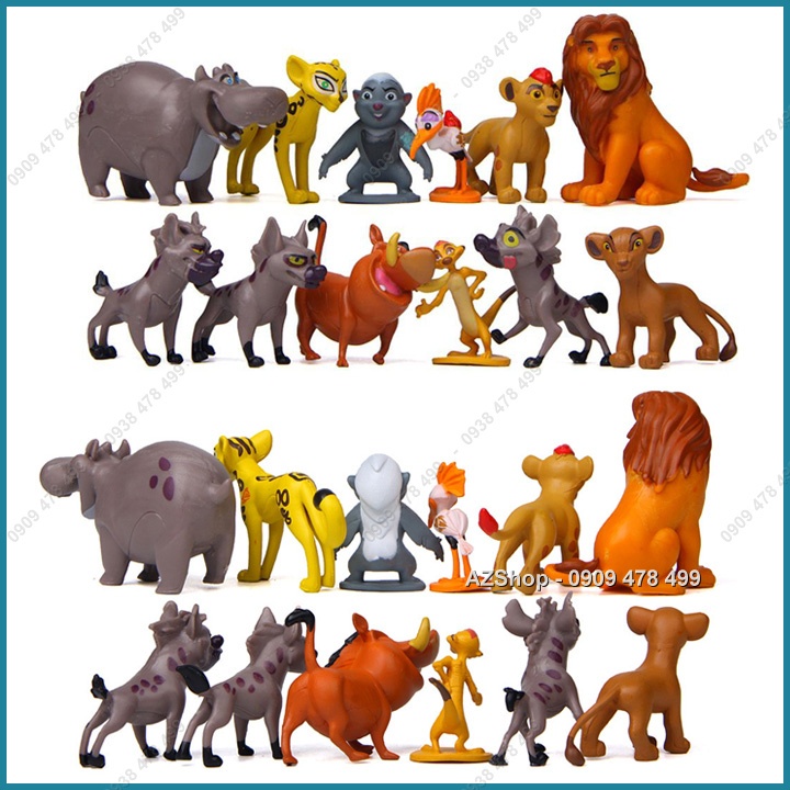 Bộ Nhân Vật LionKing - Vua Sư Tử - 7941