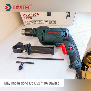 Máy khoan động lực 13mm DV2710 - Hàng chính hãng, bảo hành 6 tháng