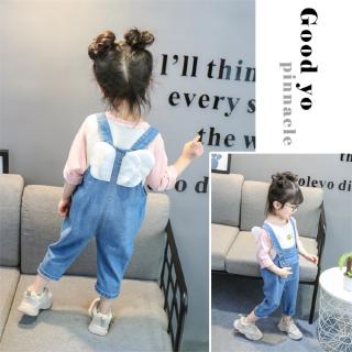 Quần Yếm Màu Xanh Dương Dễ Thương Dành Cho Bé