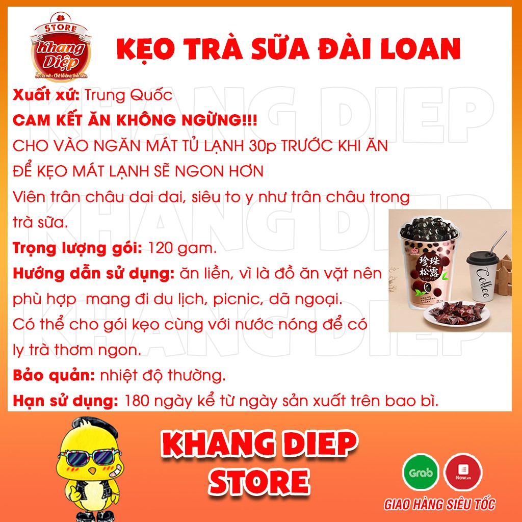 Kẹo trà sữa trân châu