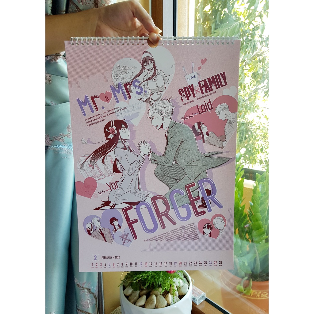 Lịch Spy x Family 2022