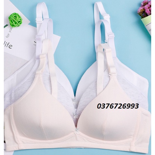 Bra / Áo Ngực Cotton Sần Nữ Sinh Xuất Đông Âu ( A187 ). Hàng Loại Đẹp. | BigBuy360 - bigbuy360.vn