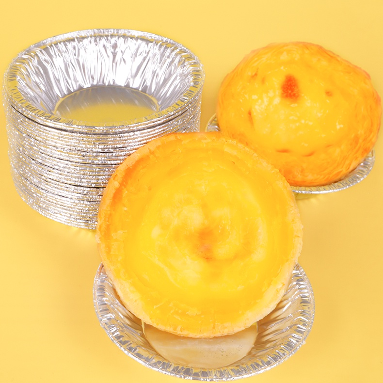 Khuôn làm bánh tart trứng bằng nhôm tiện dụng kích thước 7cm FAMAHA