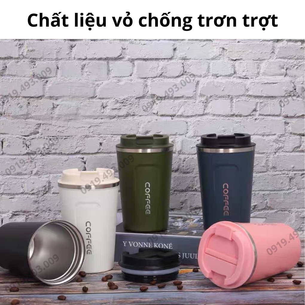 [Bình giữ nhiệt], Ly giữ nhiệt Hàn Quốc Inox 304 Coffee Cao Cấp