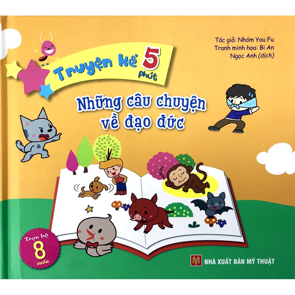 Sách Truyện kể 5 phút Những câu chuyện vui vẻ (Lẻ tùy chọn 8 cuốn) | BigBuy360 - bigbuy360.vn