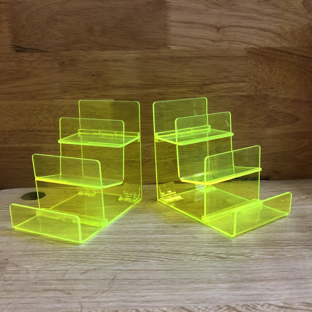 Kệ Mica để ví , kệ mica để túi sách