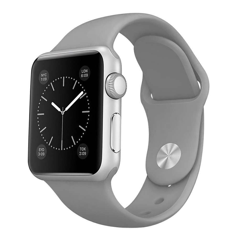 Dây Apple Watch Chất Liệu Cao Su Mềm Mại Ôm Tay dành cho Apple Watch Series 5/4/3/2/1 kích thước 38/40/42/44