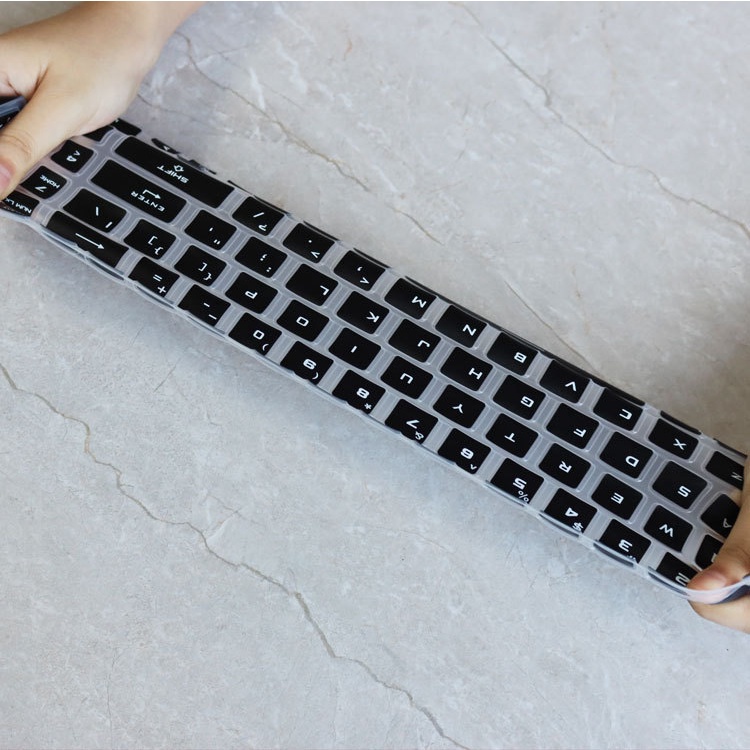 Miếng Dán Bảo Vệ Bàn Phím Silicon Mềm Siêu Mỏng Cho Dell Latiude 5500 5501 L23 15.6 Inch