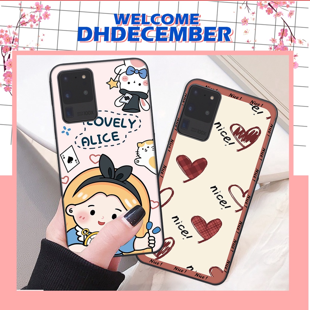 Ốp lưng Samsung  S20 ULTRA in hình nice ,good luck happy ốp xinh viền dẻo đẹp chất
