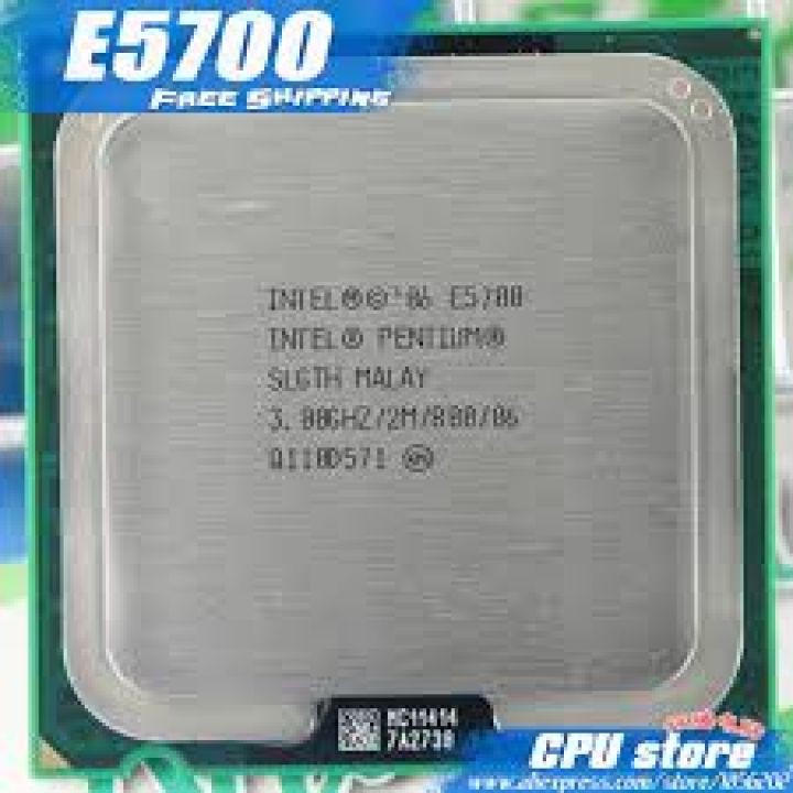 CPU E5700 E6600, TẶNG KEO TẢN NHIỆT, HÀNG CHÍNH HÃNG_ BH 1 THÁNG | WebRaoVat - webraovat.net.vn