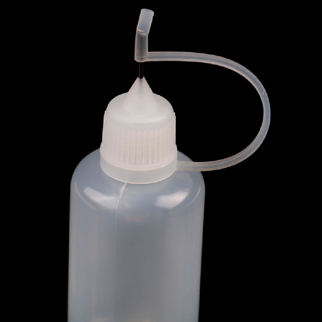 Set 5 chai bóp mũi kim JETTING bằng nhựa 30ml dùng để bôi keo DIY tiện dụng QDD