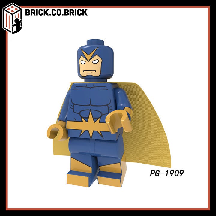 PG8217 - Đồ chơi lắp ráp minifigure nhân vật lego siêu anh hùng Marvel Avengers các mẫu Red X, Starhawk.