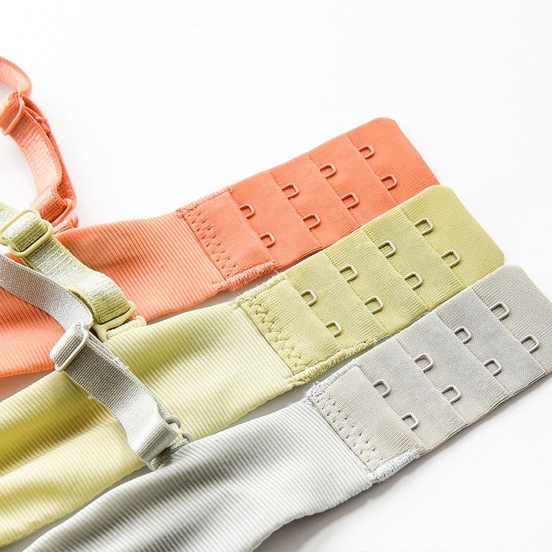 Áo ngực AOWEINISI hai dây không gọng mềm mại thoáng khí thời trang dành cho nữ