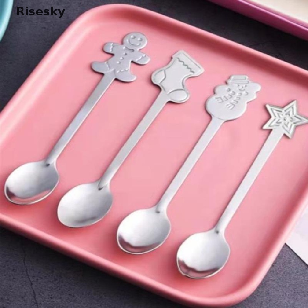 Cà Phê Hình Bánh Gừng Giáng Sinh Mới
