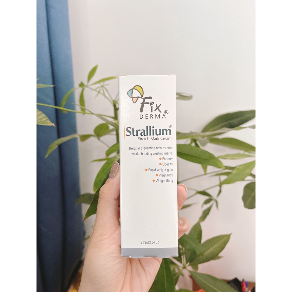 Kem Ngăn ngừa Rạn Da Dành Cho Mẹ Fixderma Strallium Stretch Mark Cream (75g)