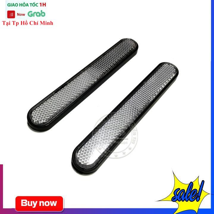 Mắt Mèo Phản Quang Dài Dán Phuộc Trang Trí Xe Máy