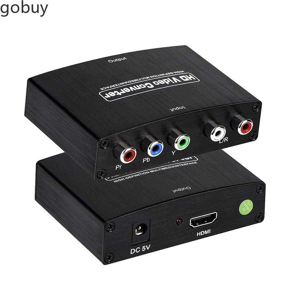 HDMI to 5RCA RGB 4K Component YPbPr Video &amp; R/L Audio Adapter Converter HD TV vn
