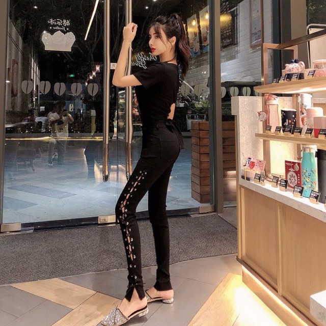 🎶QUẦN LƯNG CAO ĐAN DÂY
