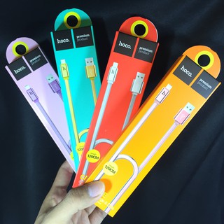 Cáp sạc iphone dây dù hoco-đèn led báo sạc đầy - upl12