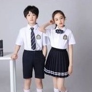 Đồng phục áo sơ mi học sinh cấp 1 đến cấp 3,bé trai