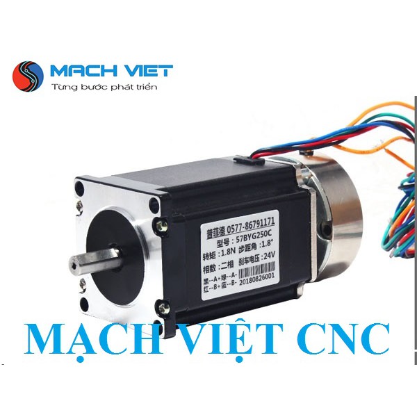 Động cơ bước có phanh size 57  giá rẻ nhất Hà Nội