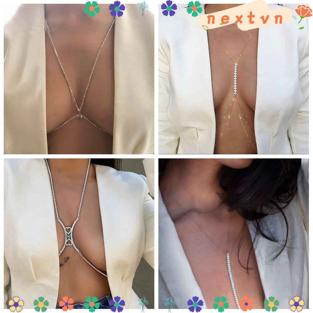 Dây chuyền đeo cơ thể phong cách thanh lịch dành cho nữ mặc bikini