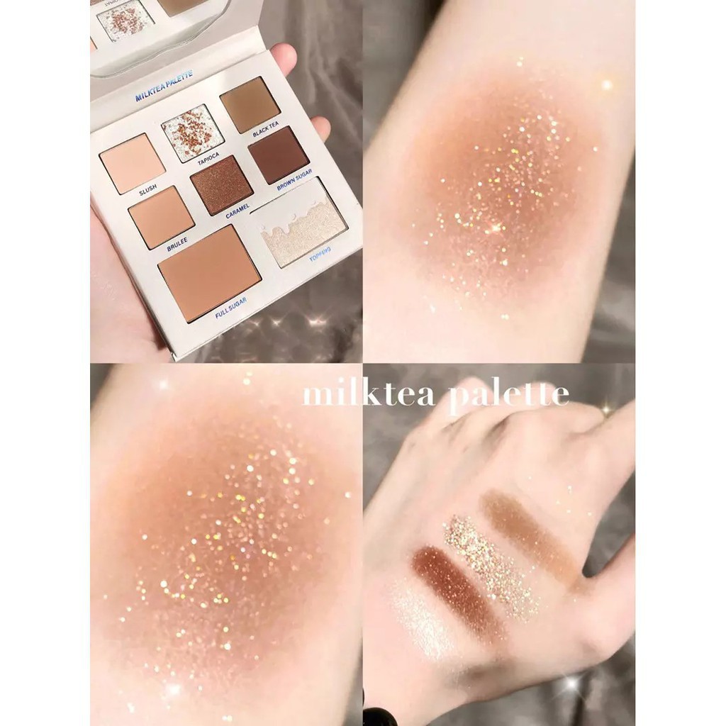 Phấn mắt DIKALU trà sữa Milktea Palette (DKL38)