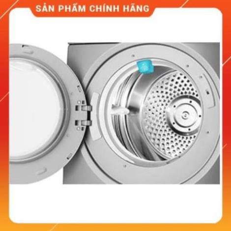 Máy sấy quần áo Electrolux 8kg EDS805KQSA màu ghi, Hàng chính hãng - Bảo hành 12 tháng 24/7